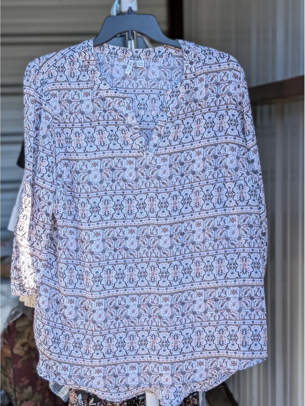Cato patterned blouse